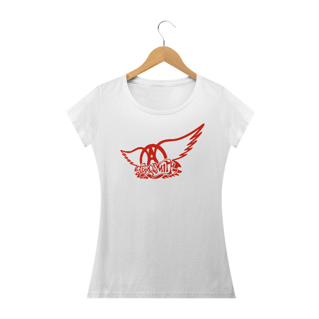 Nome do produto  Camiseta Feminina Aerosmith