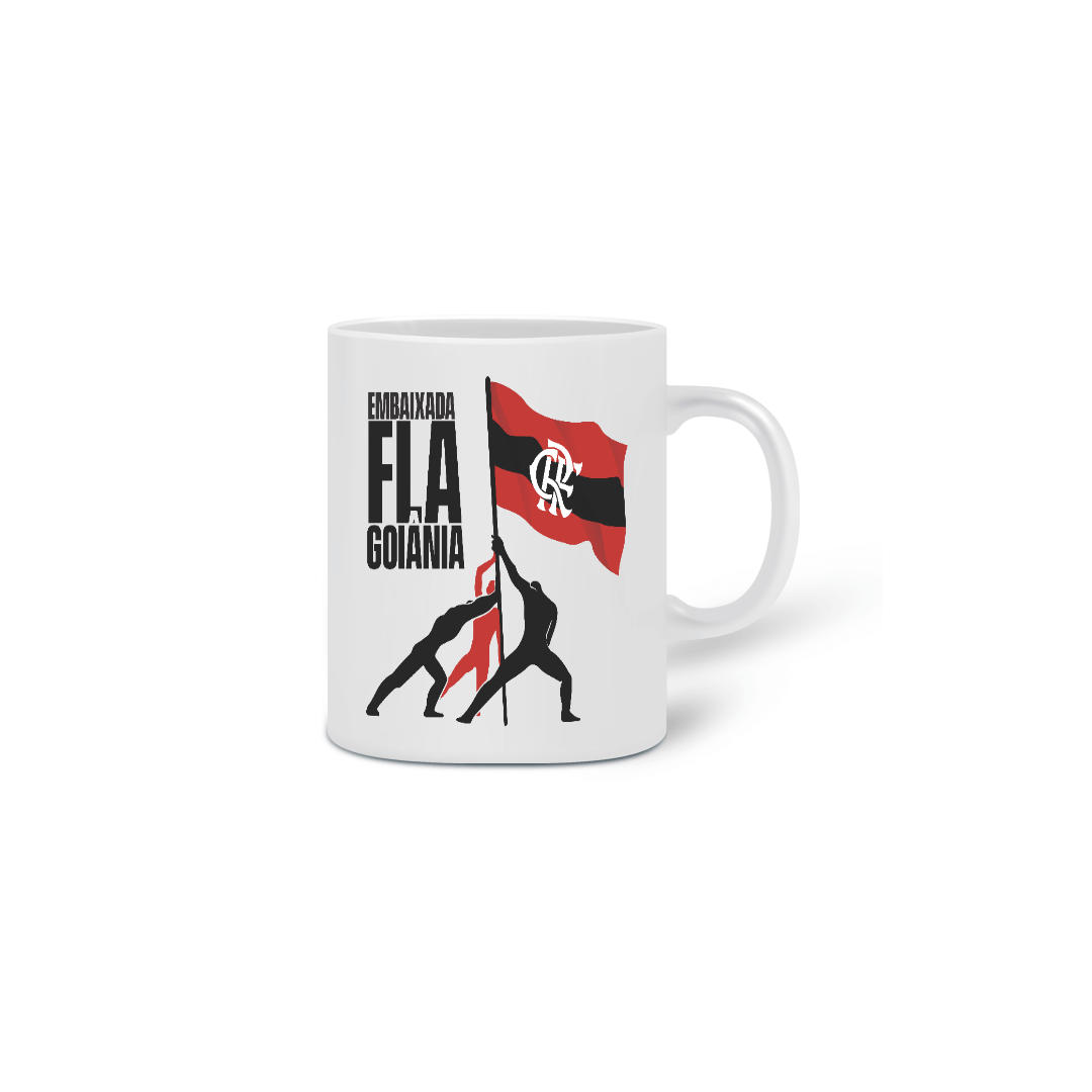 Nome do produto  CANECA EMBAIXADA FLA-GOIÂNIA