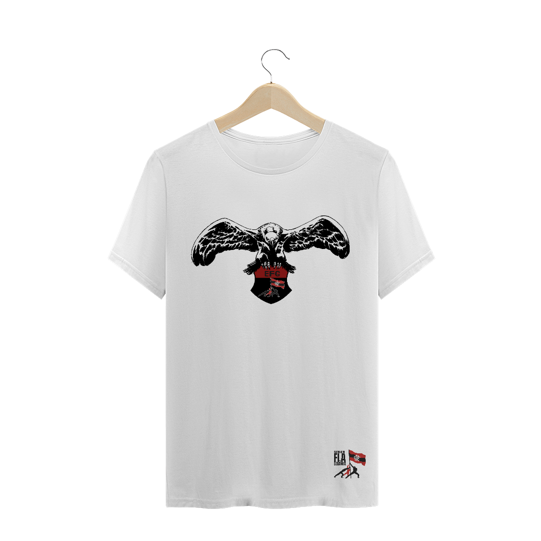Nome do produto  T-shirt Branca do Urubu da Embaixada Fla-Goiânia