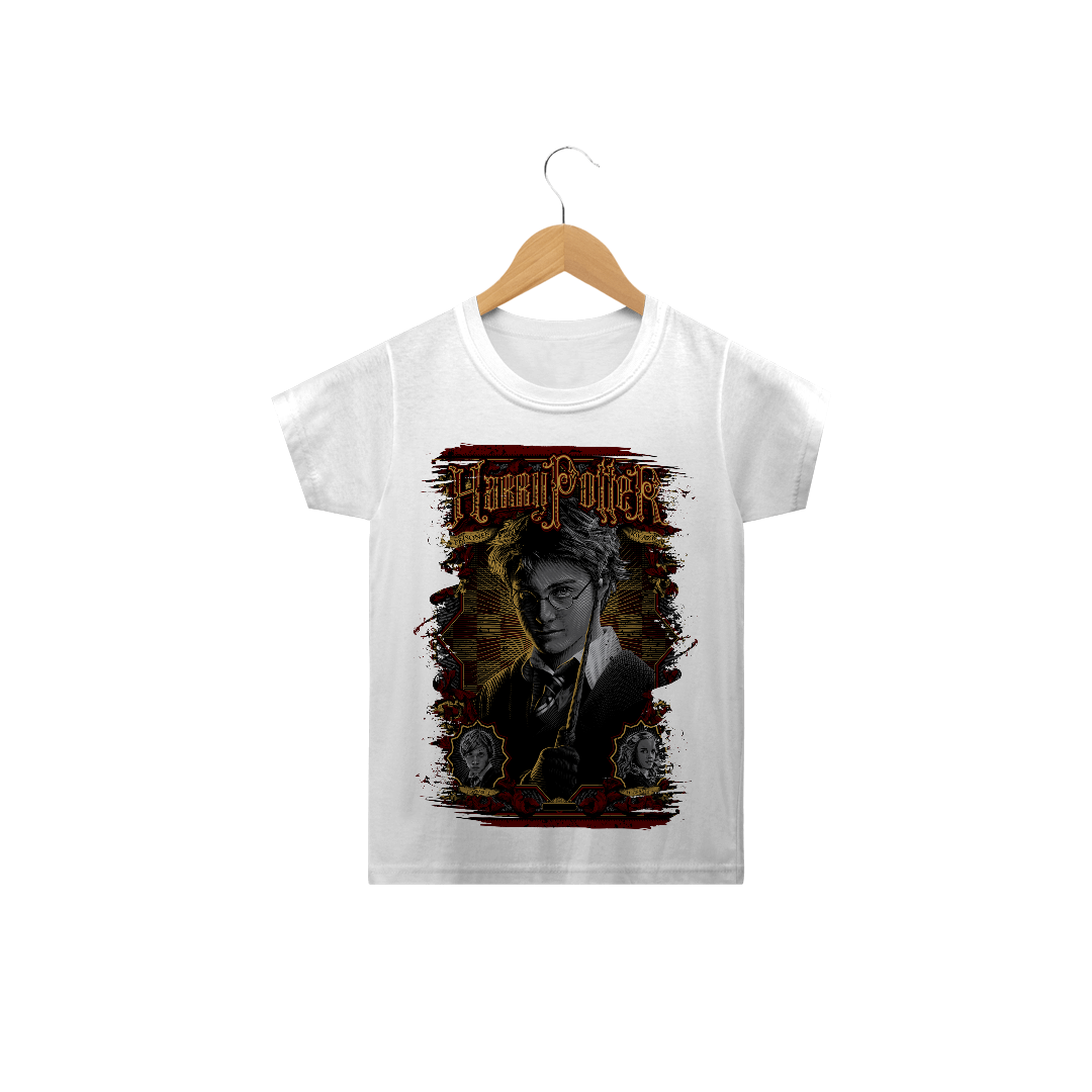 Nome do produto  Camiseta Infantil Harry Potter