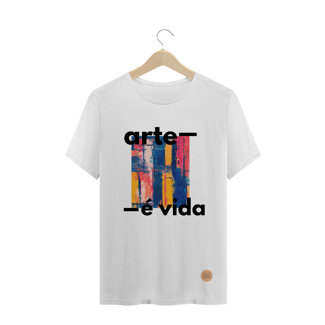 Nome do produto  Camisa arte é vida .lalu