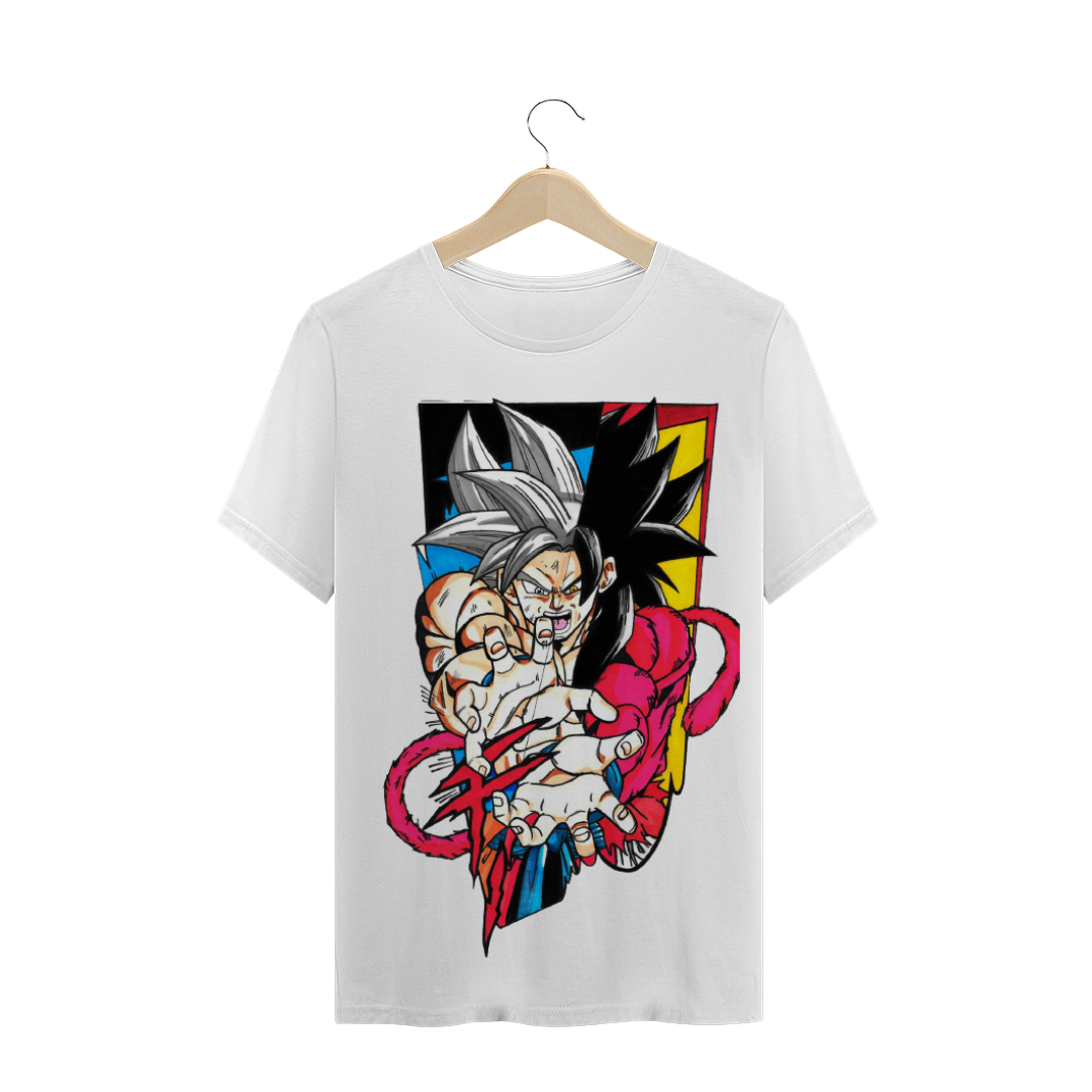 Nome do produto  Camisa Personalizada Goku Super Sayajin 4