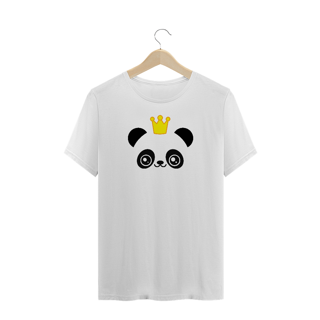 Nome do produto  Camiseta - Panda King / Queen