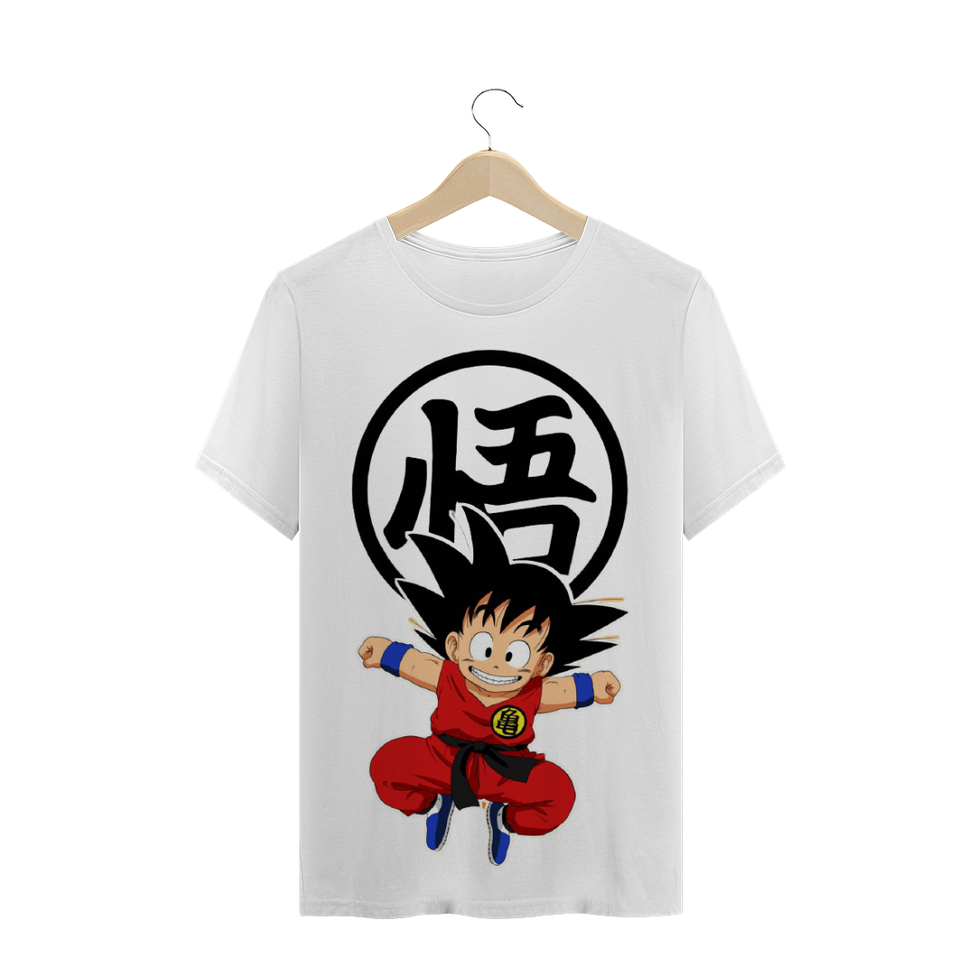 Nome do produto  Camisa Personalizada Goku Criança