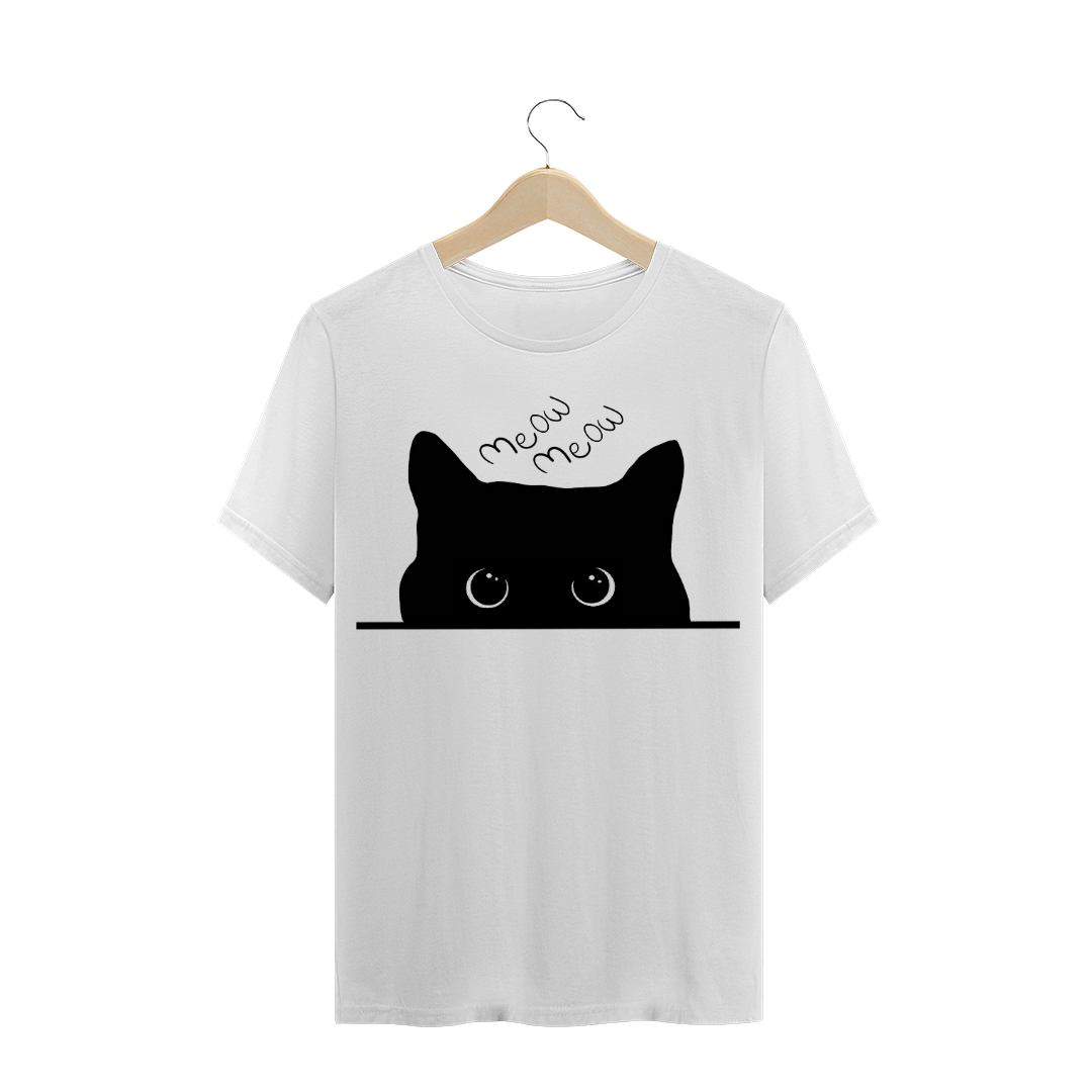 Nome do produto: Camiseta - Gato Meow Meow