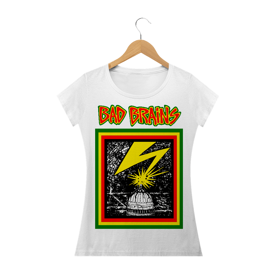 Nome do produto  Baby Look Bad Brains (branca e preta)