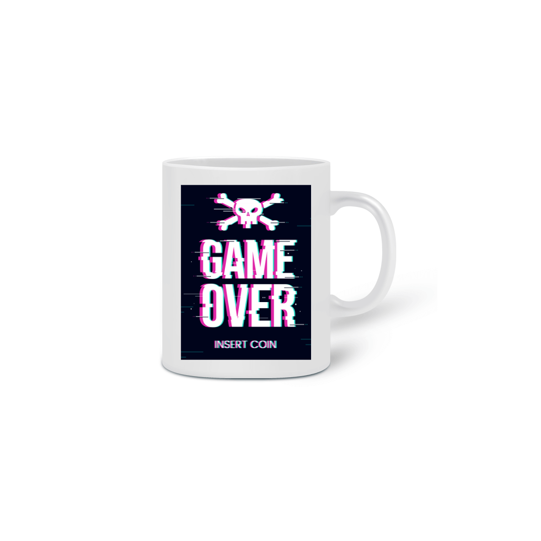 Nome do produto  Caneca Game Over