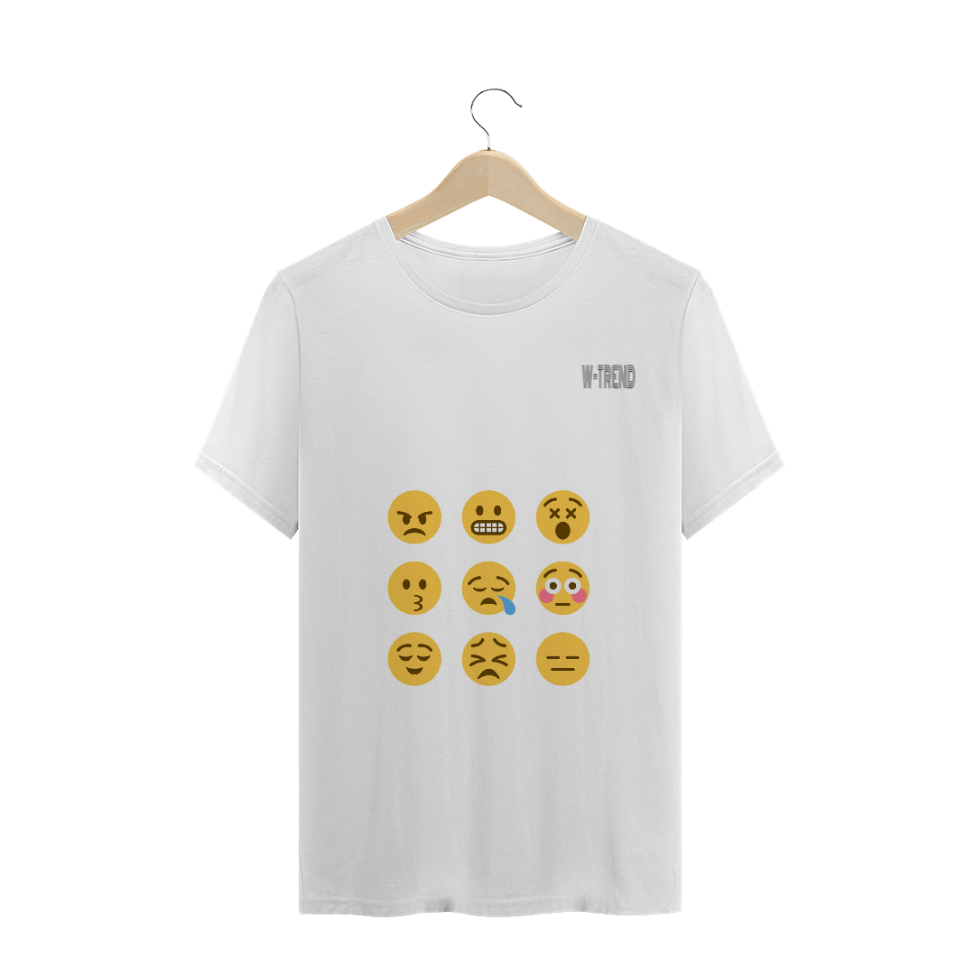 Camisa - emojis w-trend white