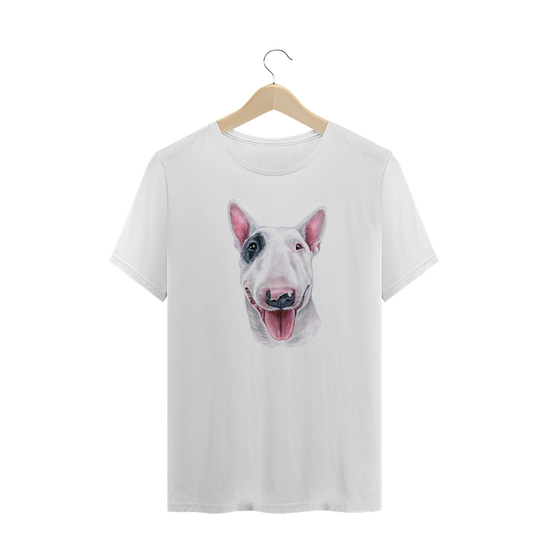Nome do produto  Camiseta bullterrier pirata