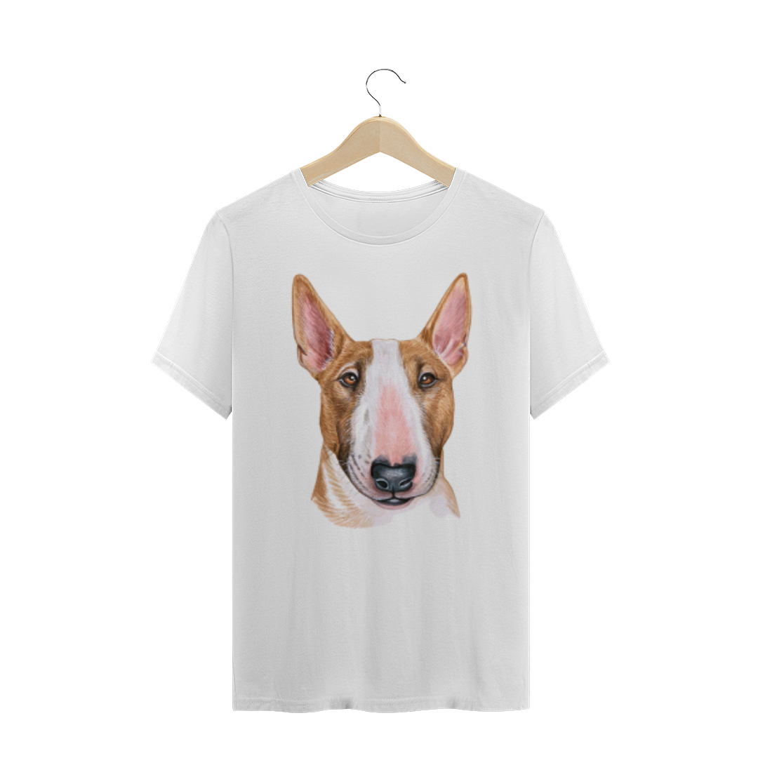 Nome do produto  Camiseta bull terrier canela 