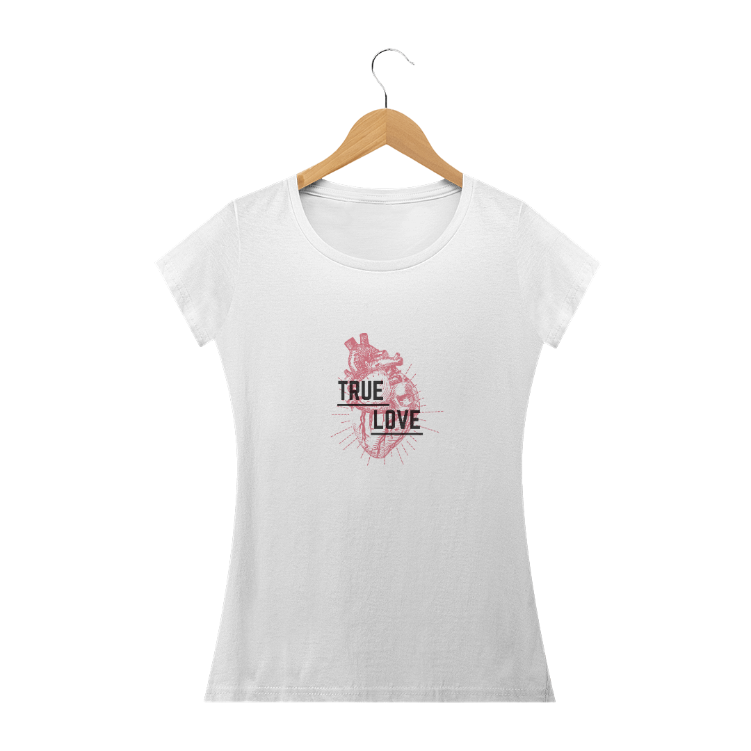 Nome do produto  camiseta feminina truelove