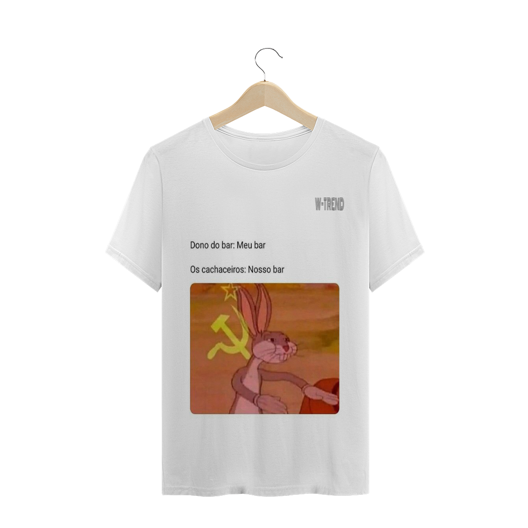 Camisa -  W-trend Pernalonga comunista meme - 2