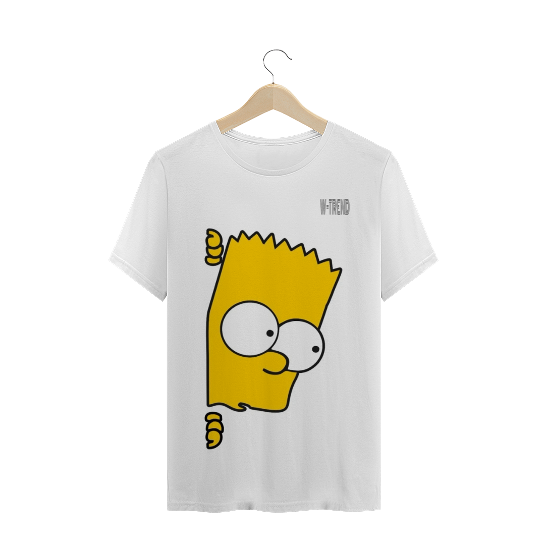 Camisa - W-trend Bart simpson white - 1