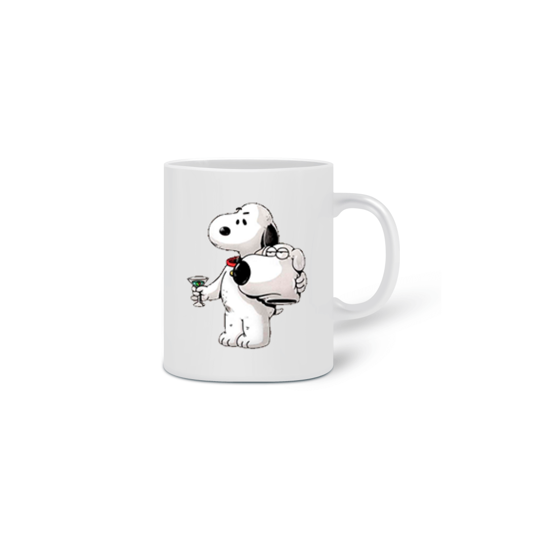 Nome do produto  Snoopy Espião Caneca 