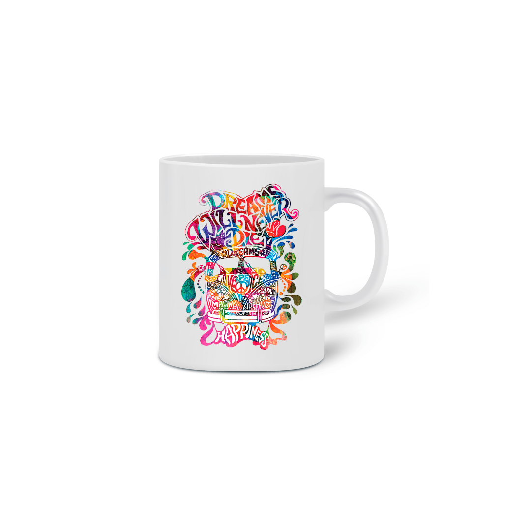 Nome do produto  Caneca Kombi Hippie 