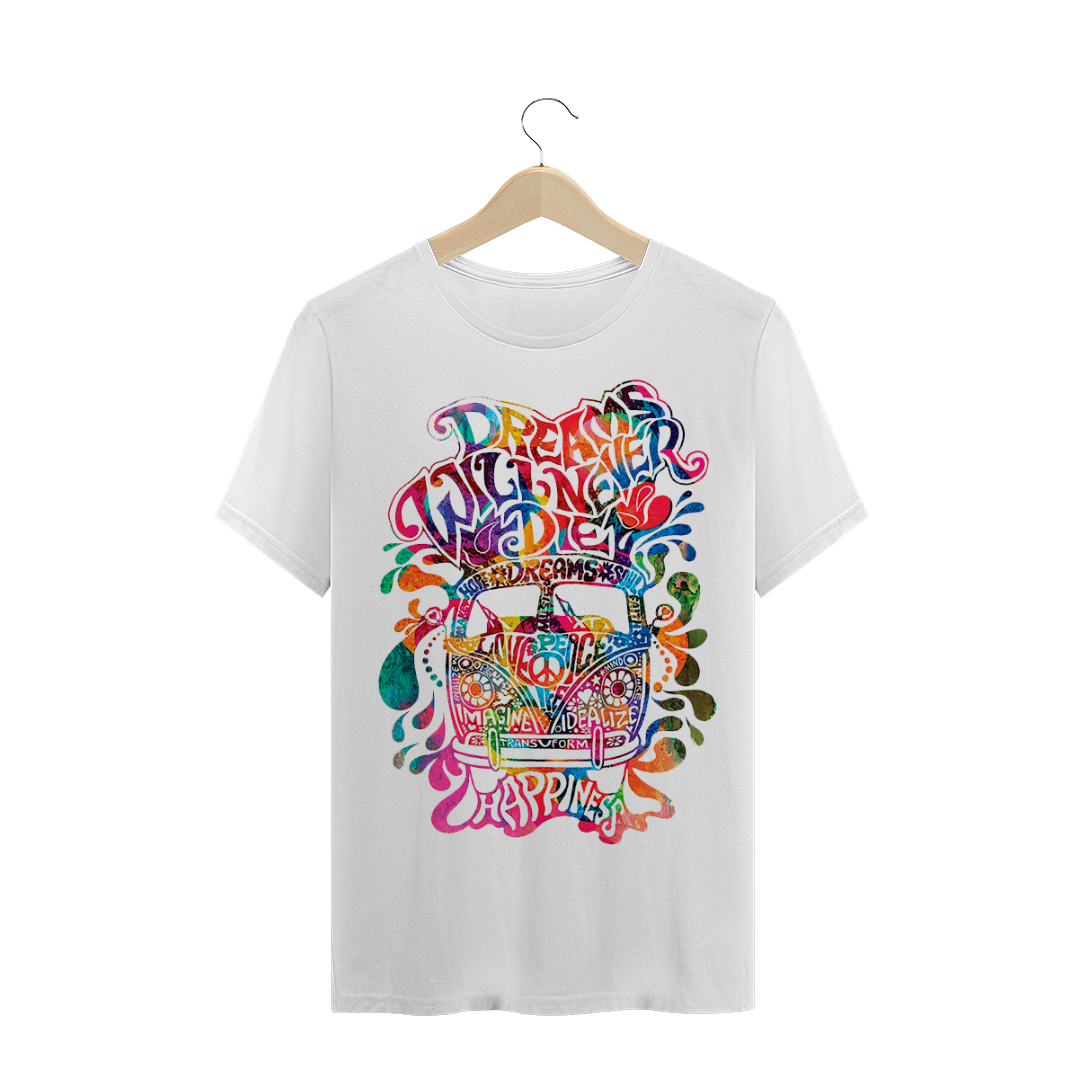 Nome do produto  Camiseta Plus Size Hippie Style