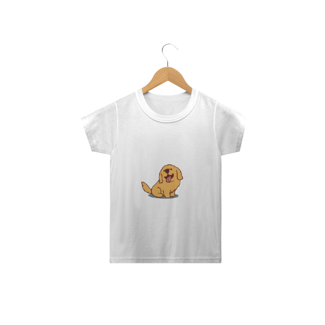 Nome do produto  camiseta infantil golden