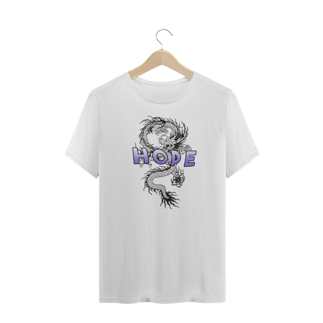 Nome do produto  Camiseta Dragão Oriental Hope (Branco)