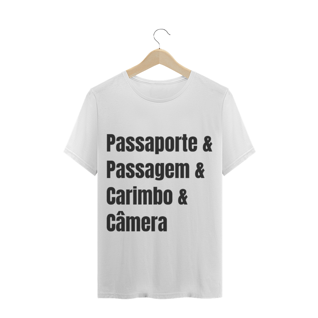 Nome do produto  Camiseta Passaporte &