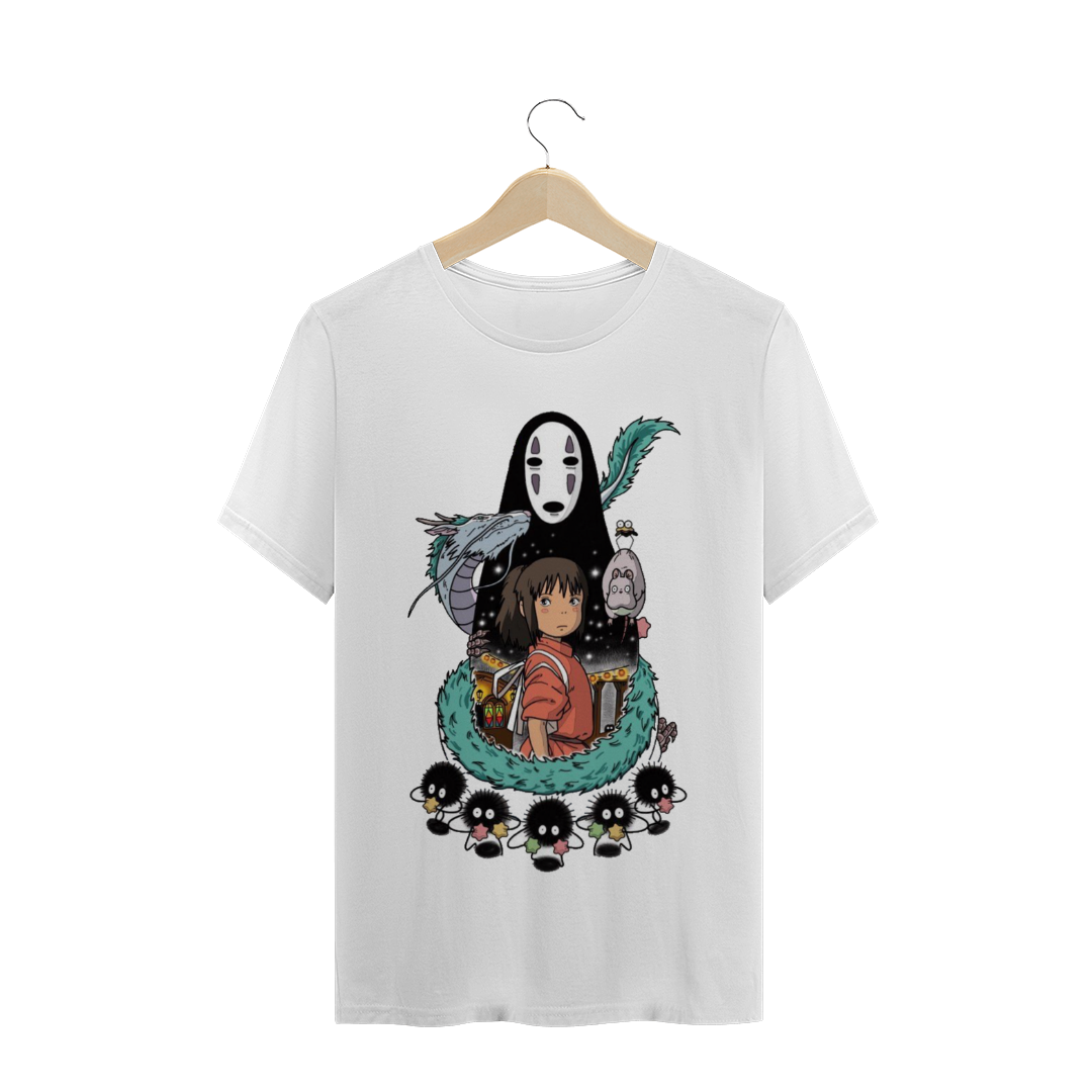 Nome do produto  Camiseta a Viagem De Chihiro 