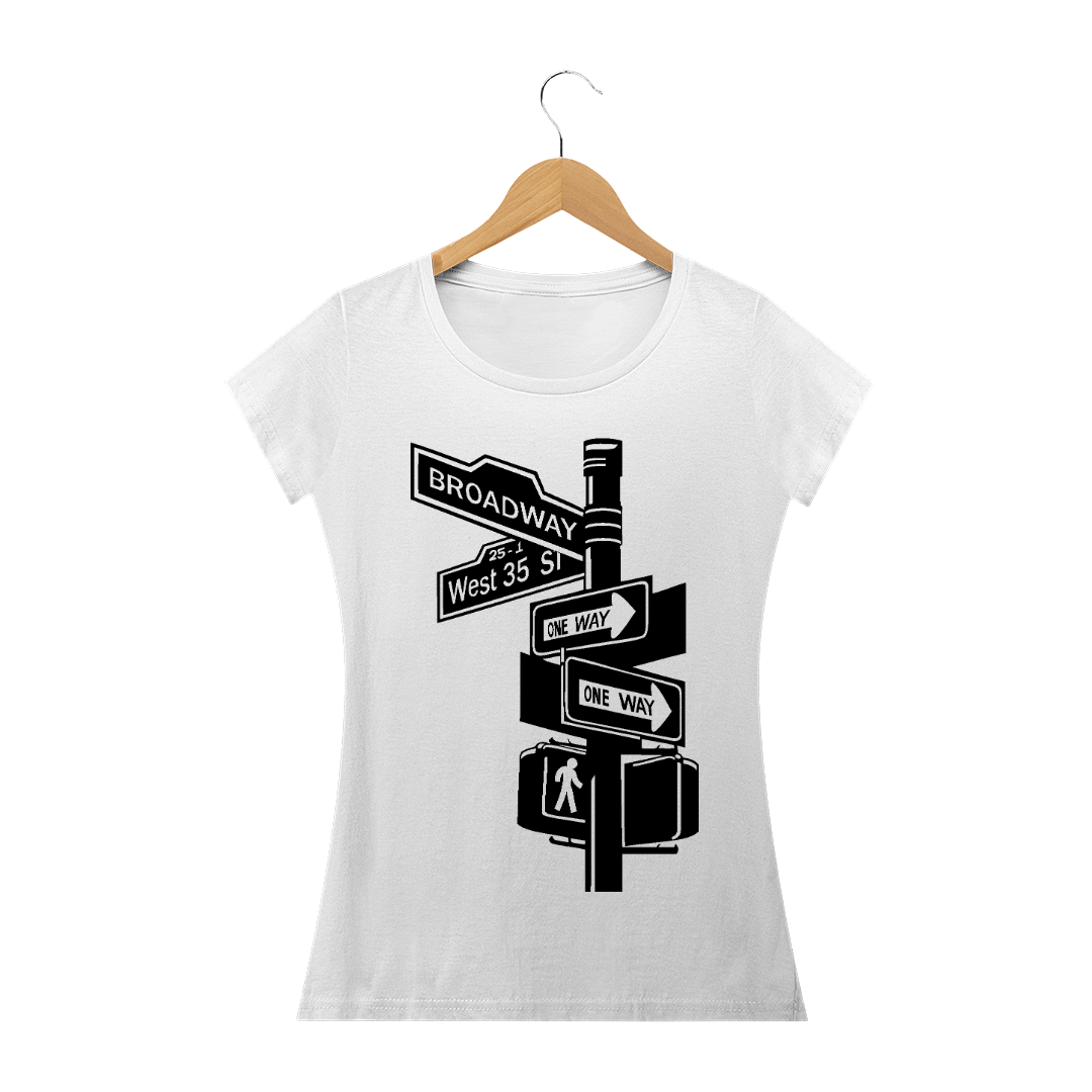 Nome do produto  T-shirt Feminina Broadway