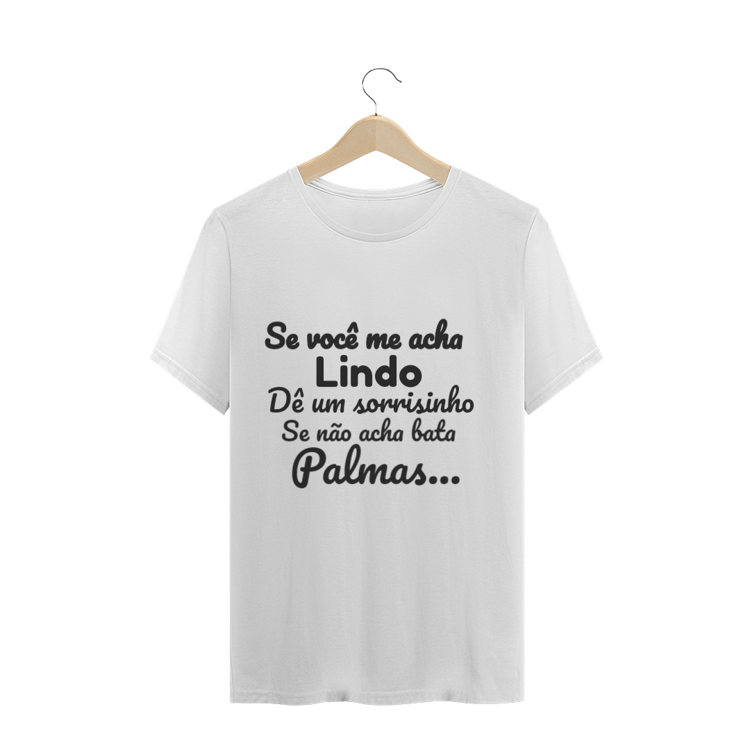 Nome do produto  camiseta com frase engraçada