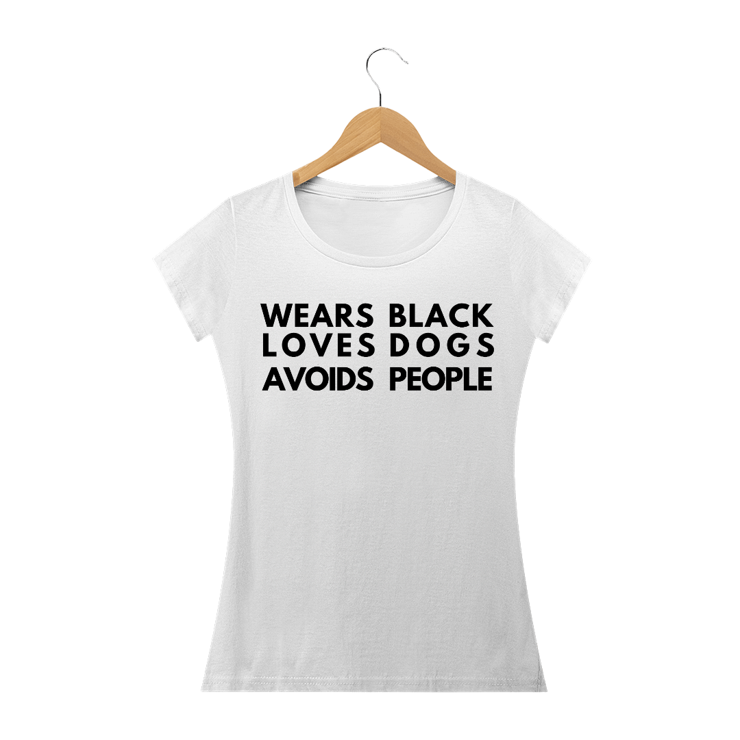 Nome do produto  Baby Long Wears black, loves dog, avoids people