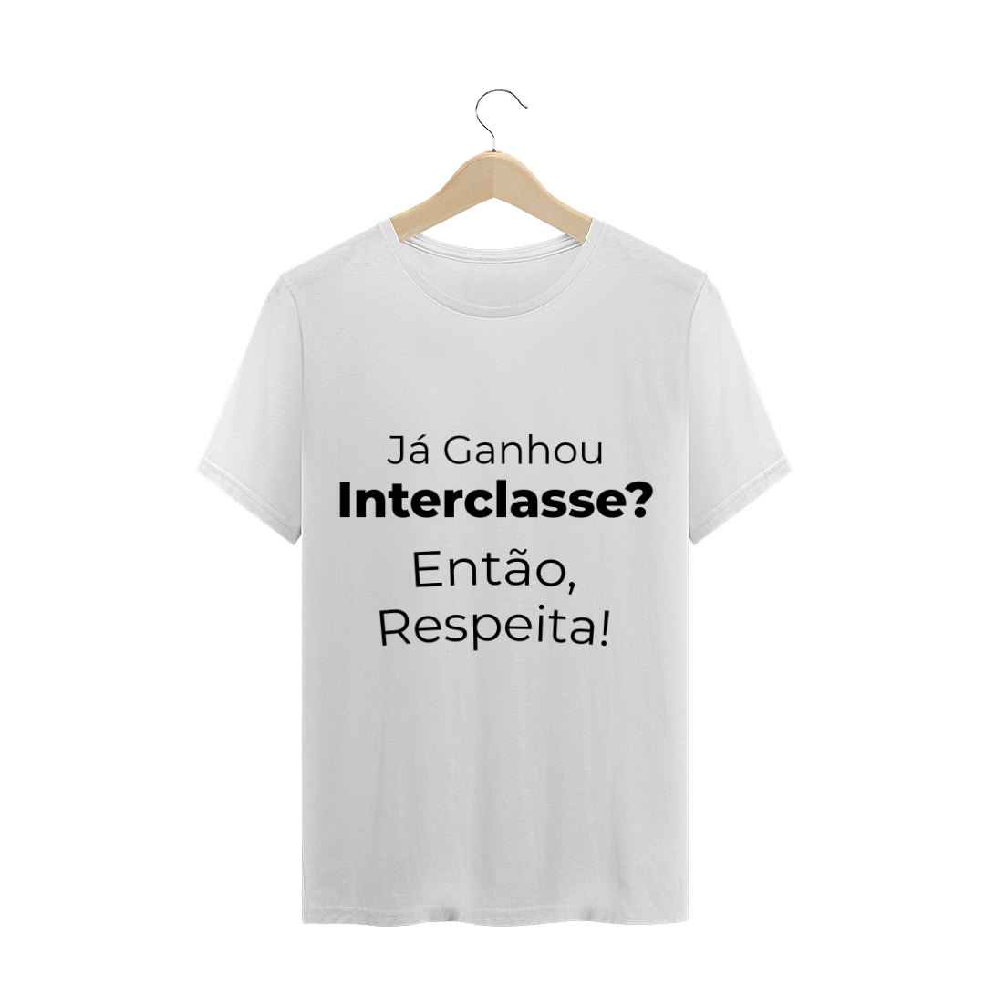 Nome do produto: Camisa Branca - Já ganhou Interclasse