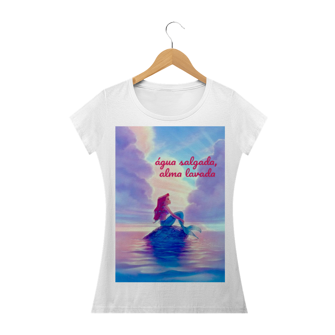 Nome do produto  T-shirt Feminina Água 