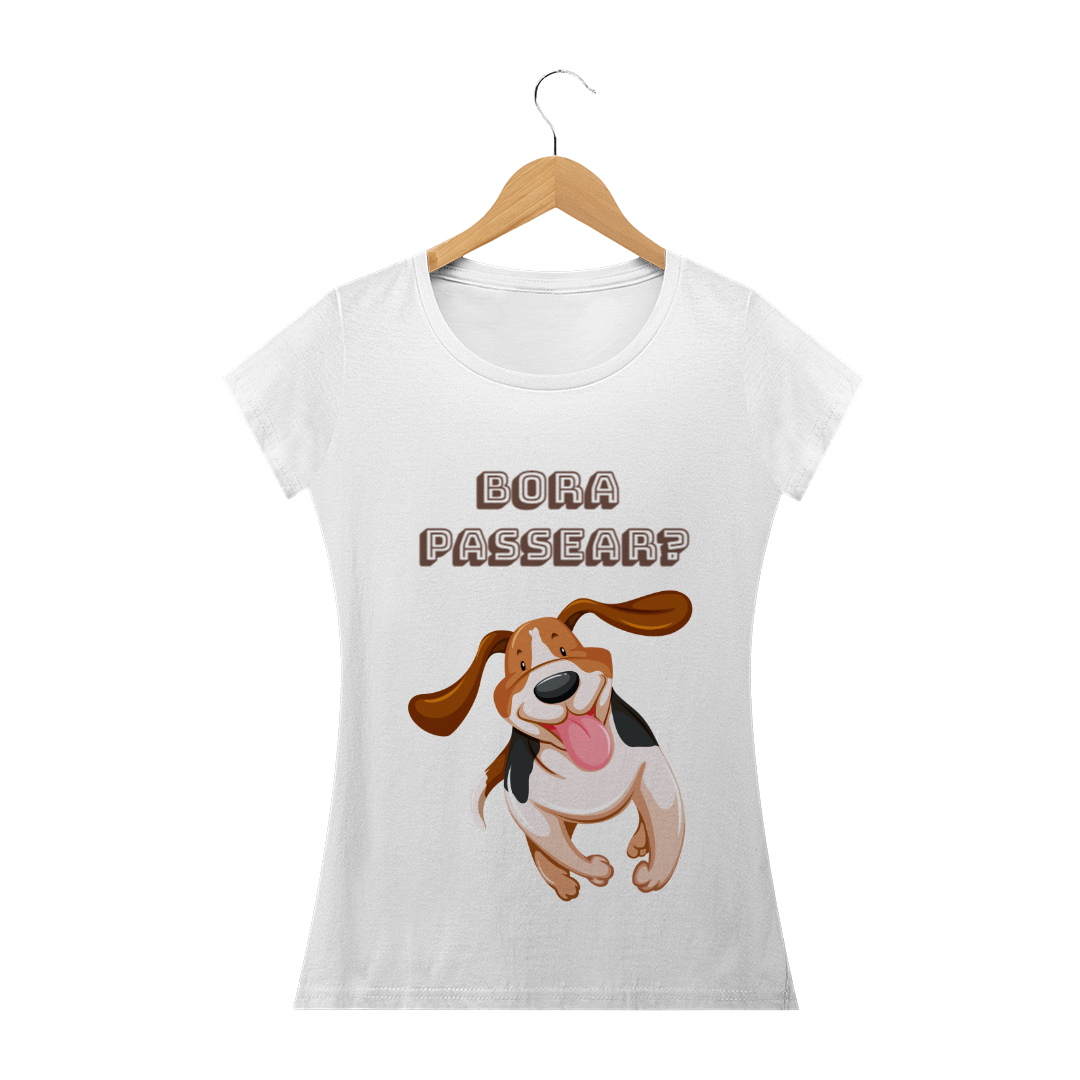Nome do produto  T-shirt Feminina Bora 