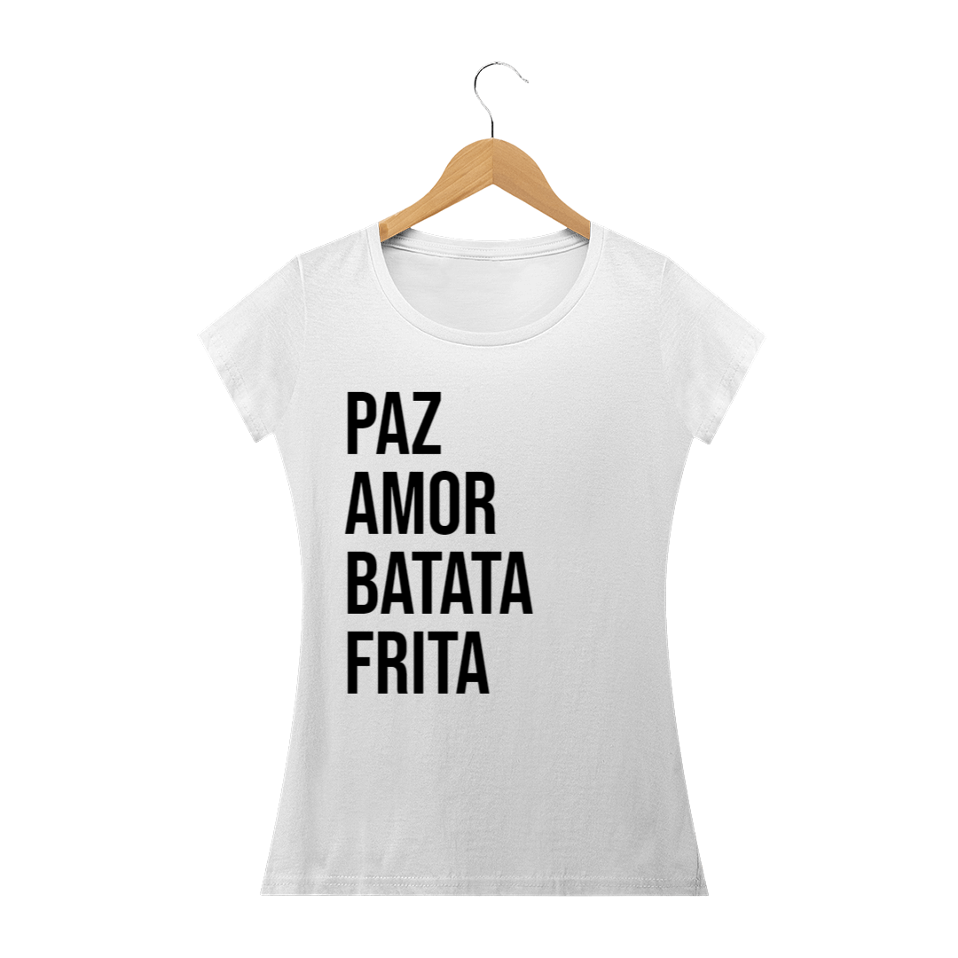 Nome do produto  Baby Long Paz, amor, batata frita