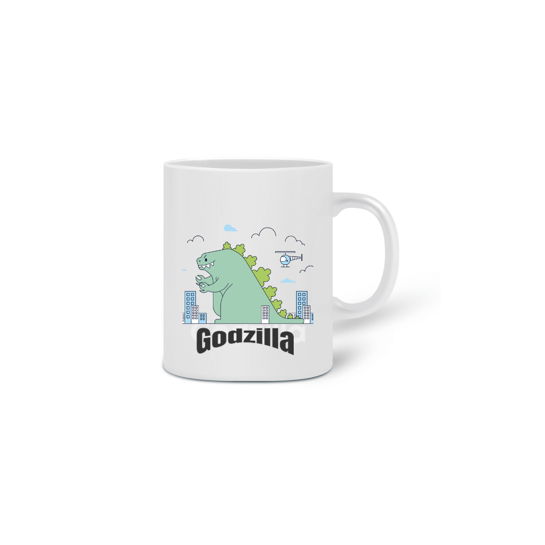 Nome do produto  Caneca Godzilla