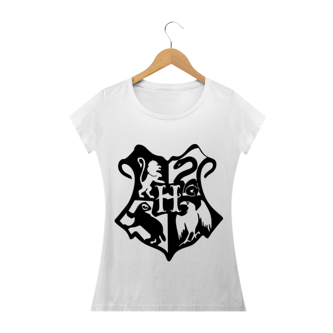 Nome do produto  Camiseta Feminina Hogwarts