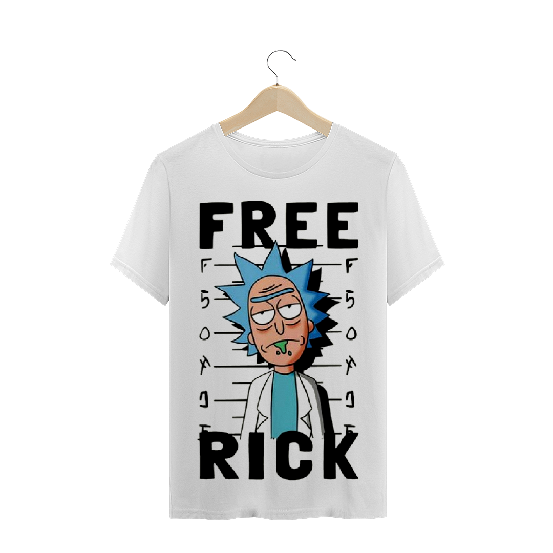 Nome do produto  Camiseta Free Rick
