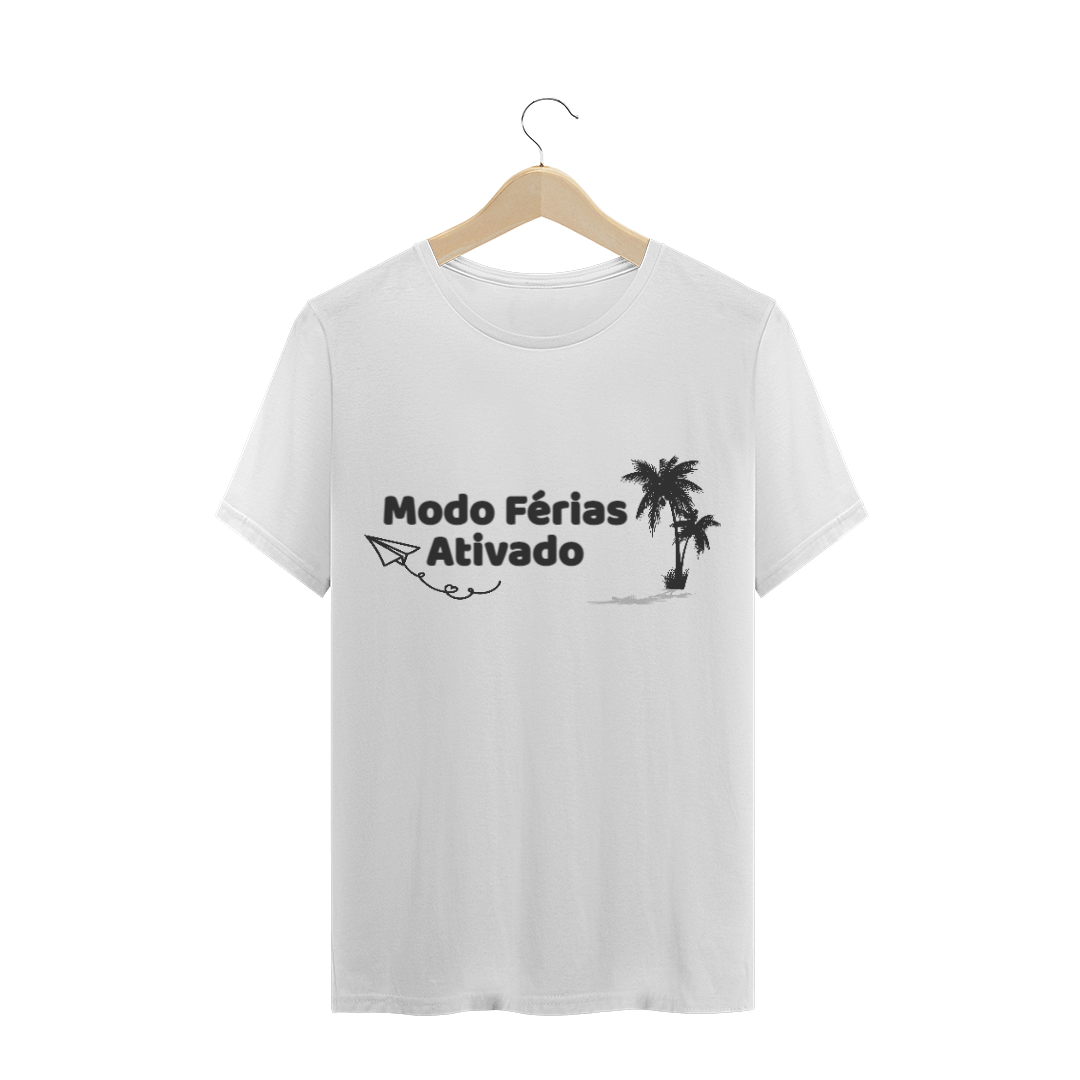 Nome do produto  Camiseta Modo Férias