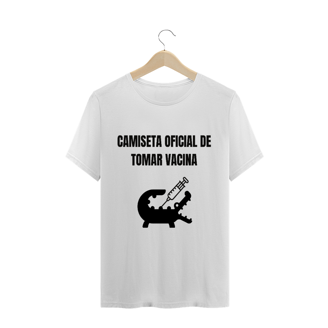 Nome do produto  Camiseta Oficial de Tomar Vacina
