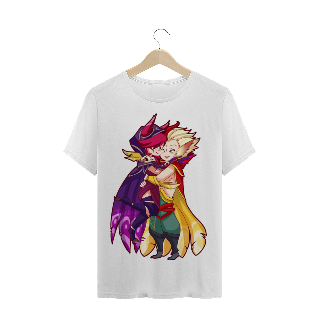 Nome do produto  Camisa Rakan e Xayah