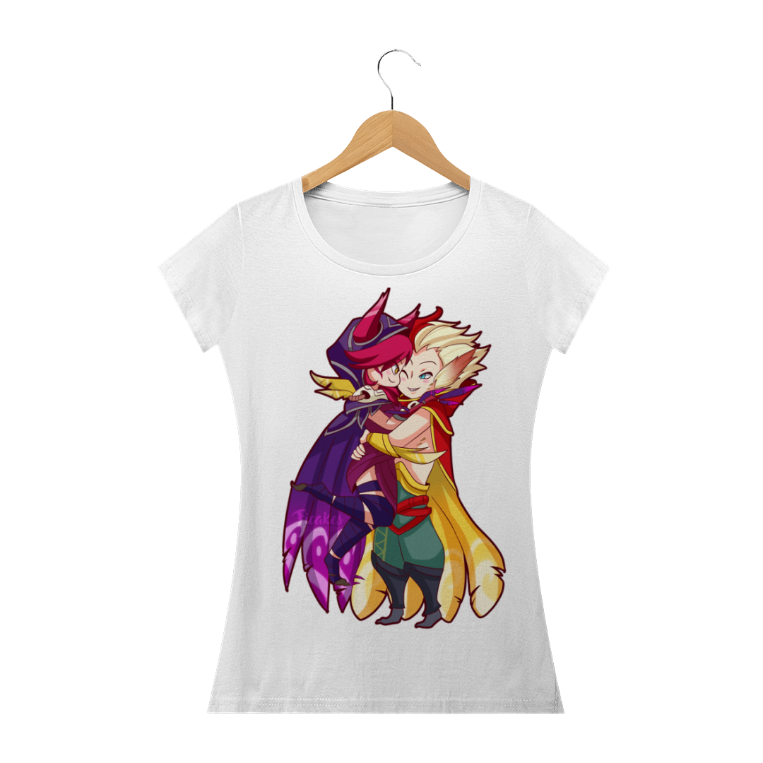 Nome do produto  Camisa Rakan e Xayah