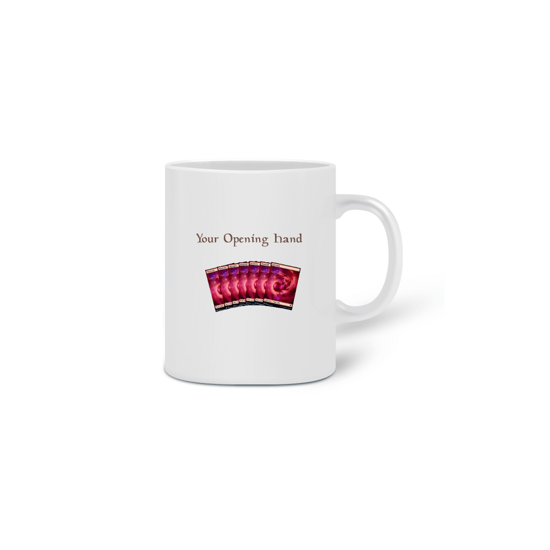 Nome do produto  Caneca Your Opening Hand