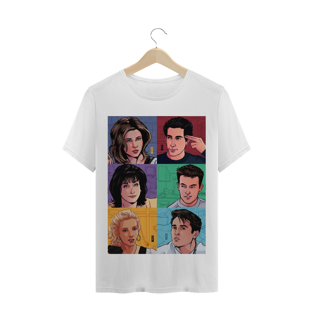Nome do produto  T-SHIRT MASCULINA - FRIENDS (1)