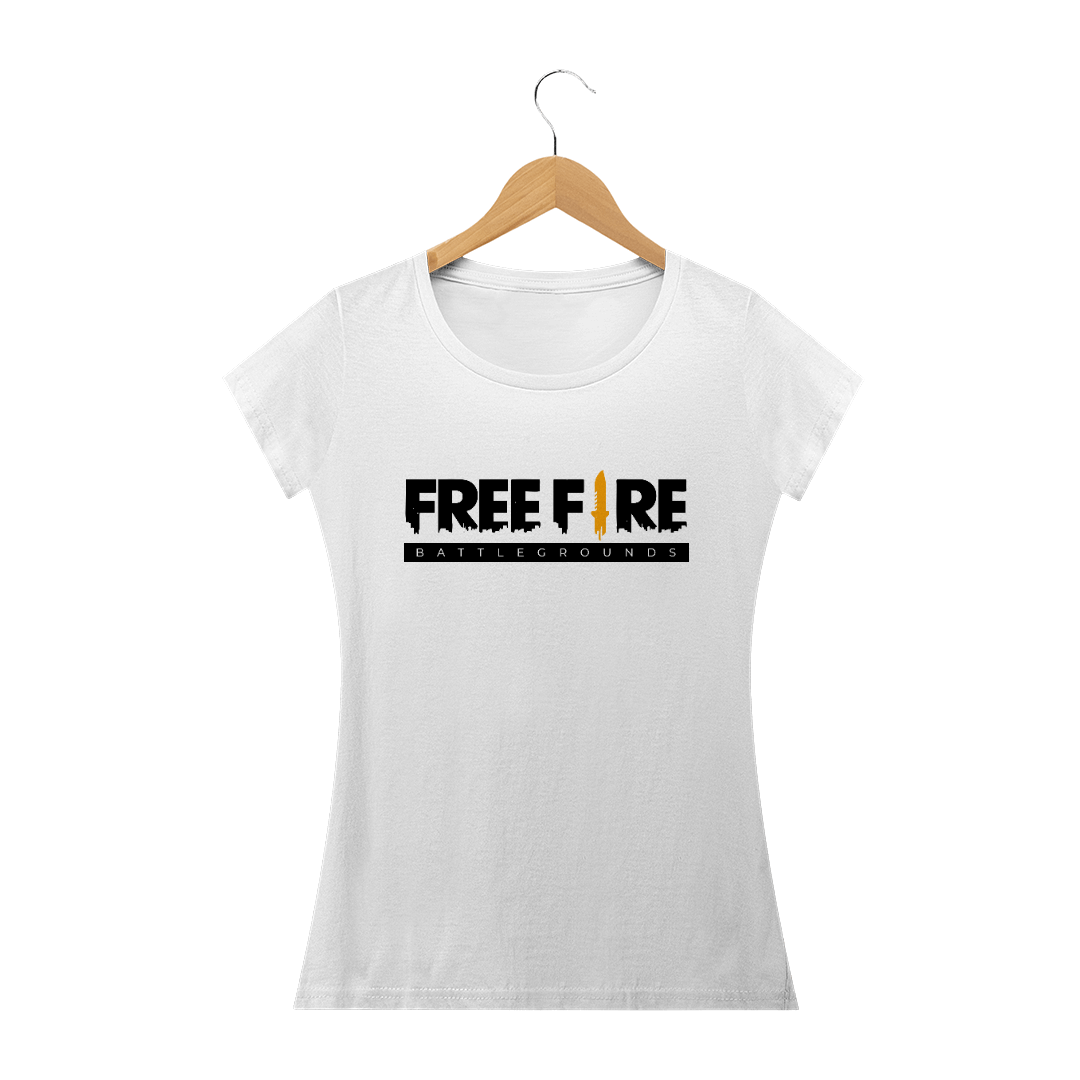 Nome do produto  Camiseta Feminina Free Fire 
