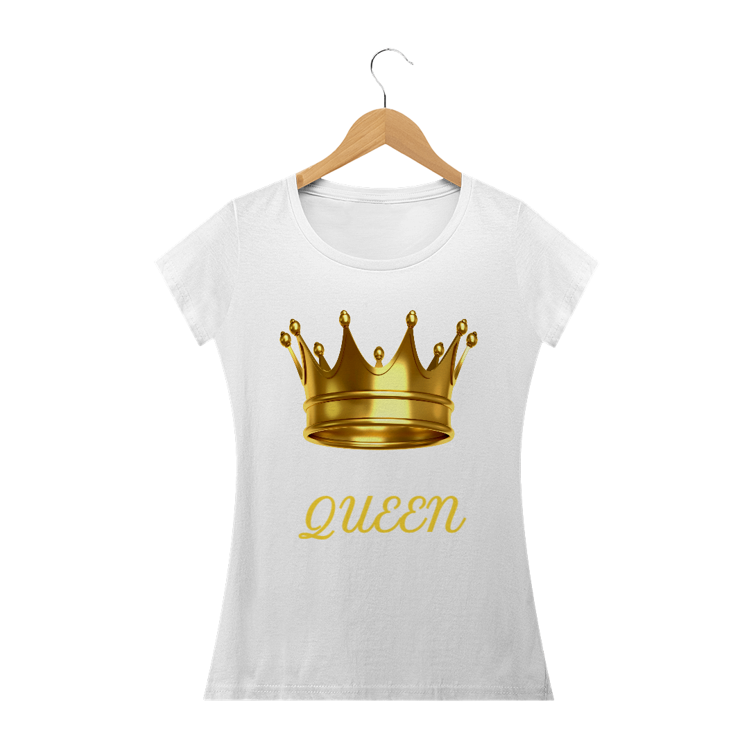 Nome do produto  Camiseta feminina Rainha