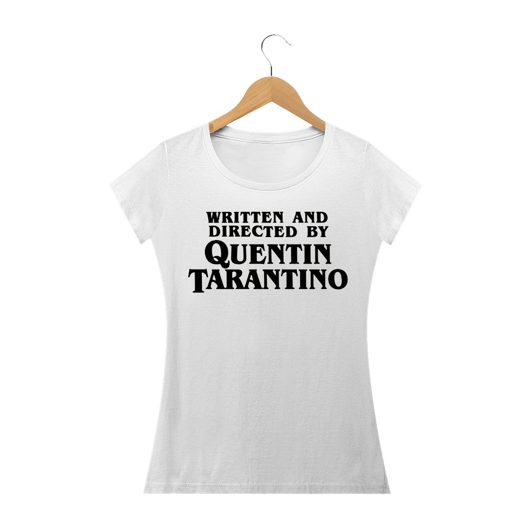 Nome do produto  Baby Look Tarantino - Filmes/Séries TV