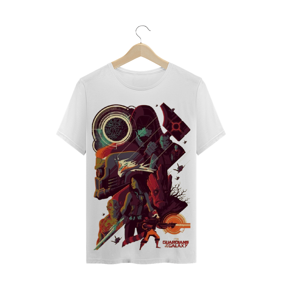 Nome do produto  T-SHIRT MASCULINA - GUARDIÕES DA GALÁXIA