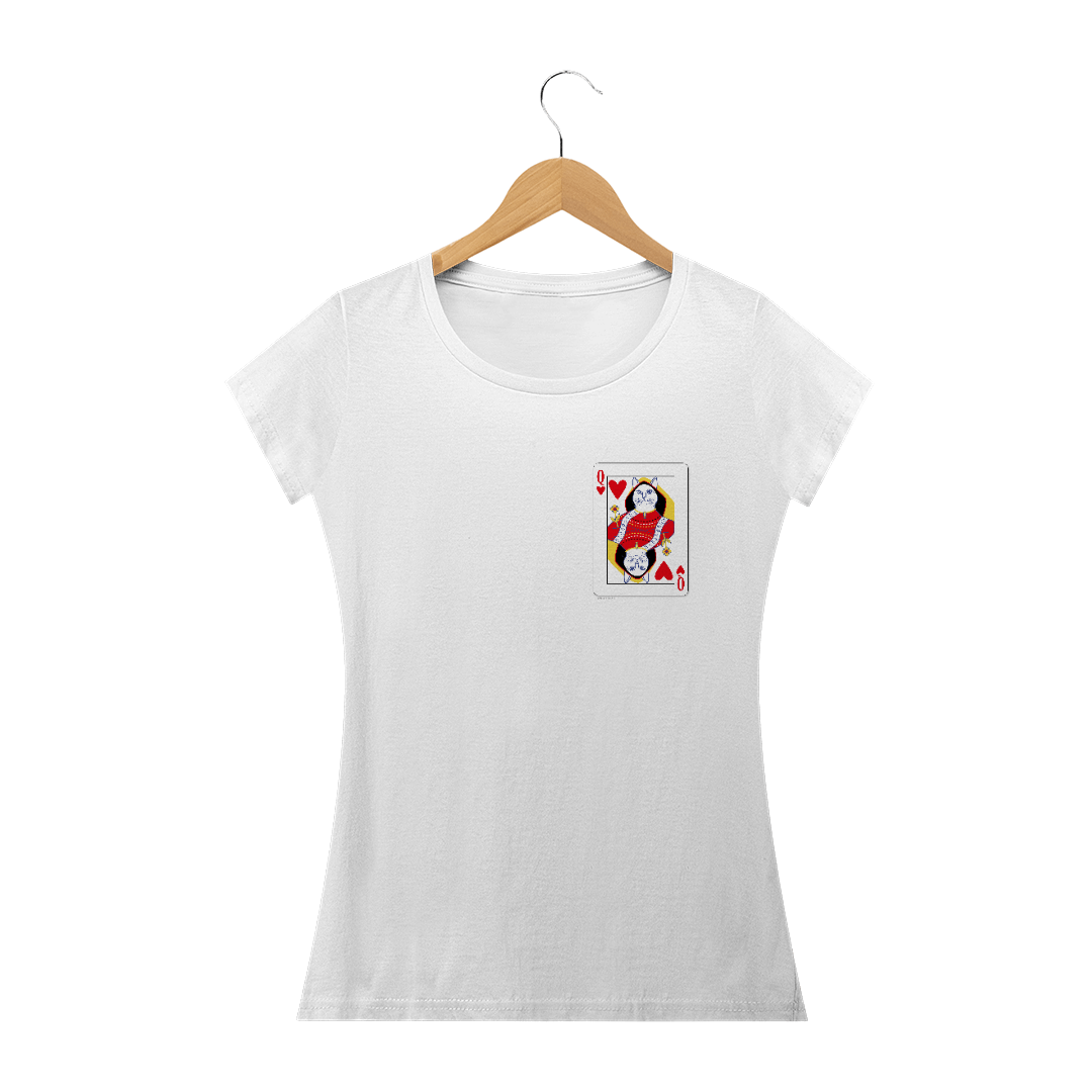 Nome do produto  Camiseta Feminina Prime | Rainha de Copas 02