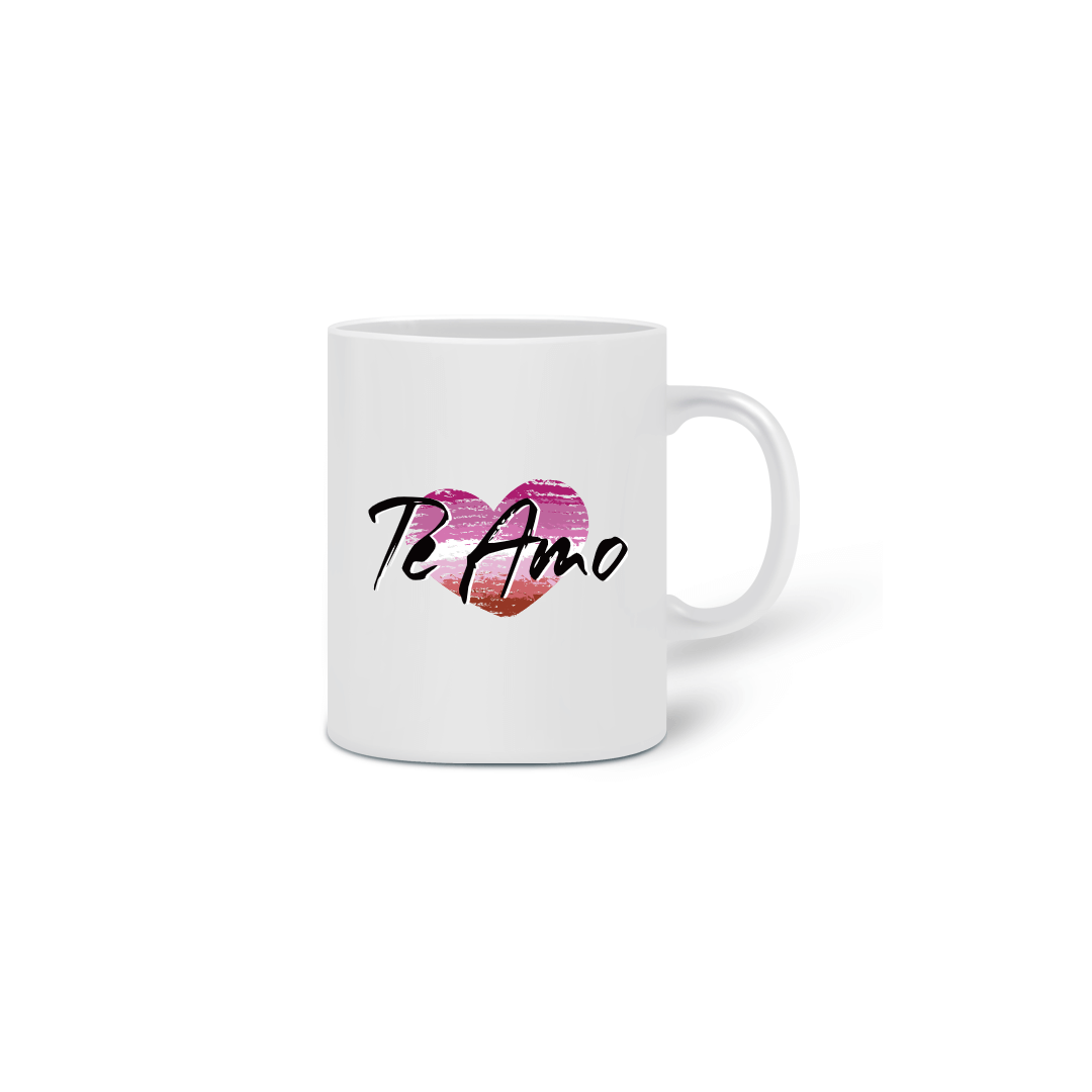 Nome do produto  Caneca Te Amo Lesbian