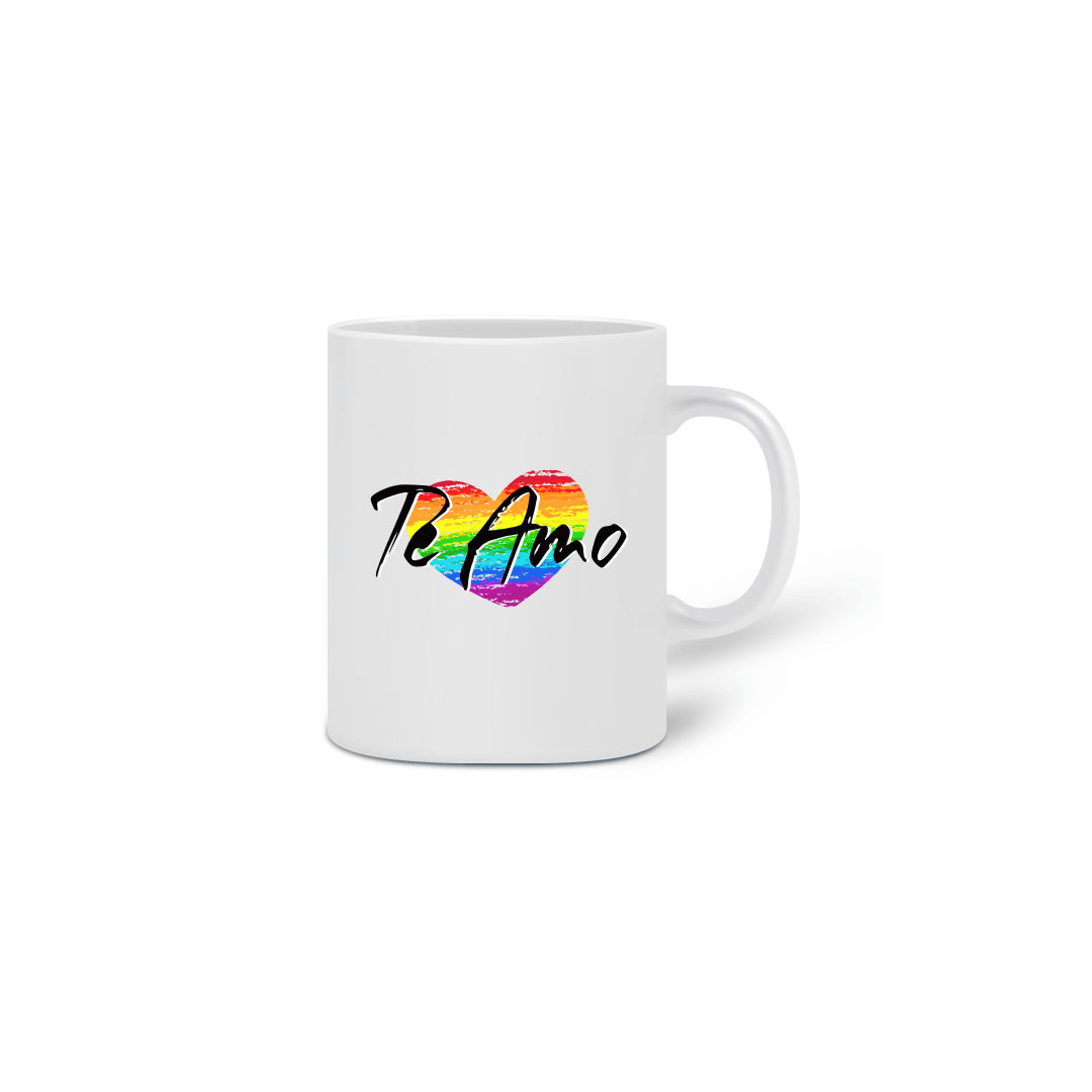 Nome do produto  Caneca Te Amo Orgulho Gay