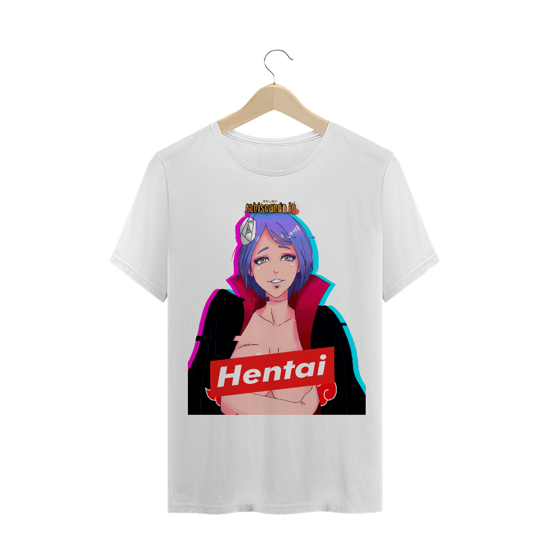 Nome do produto: camisa t-shirt plus size - konan hentai