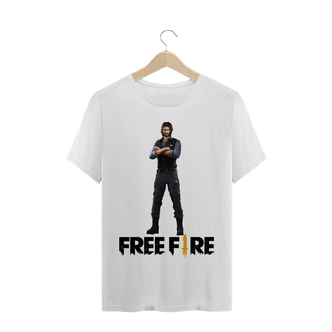 Nome do produto  FREE FIRE - Camiseta Quality - PERSONAGEM 07
