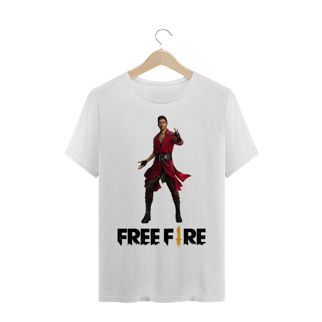 Nome do produto  FREE FIRE - Camiseta Quality - PERSONAGEM 11